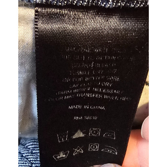 Kut from the Kloth Straight Jeans Women's 10 Blue Dark Wash Flap Pocket - Picture 5 of 16